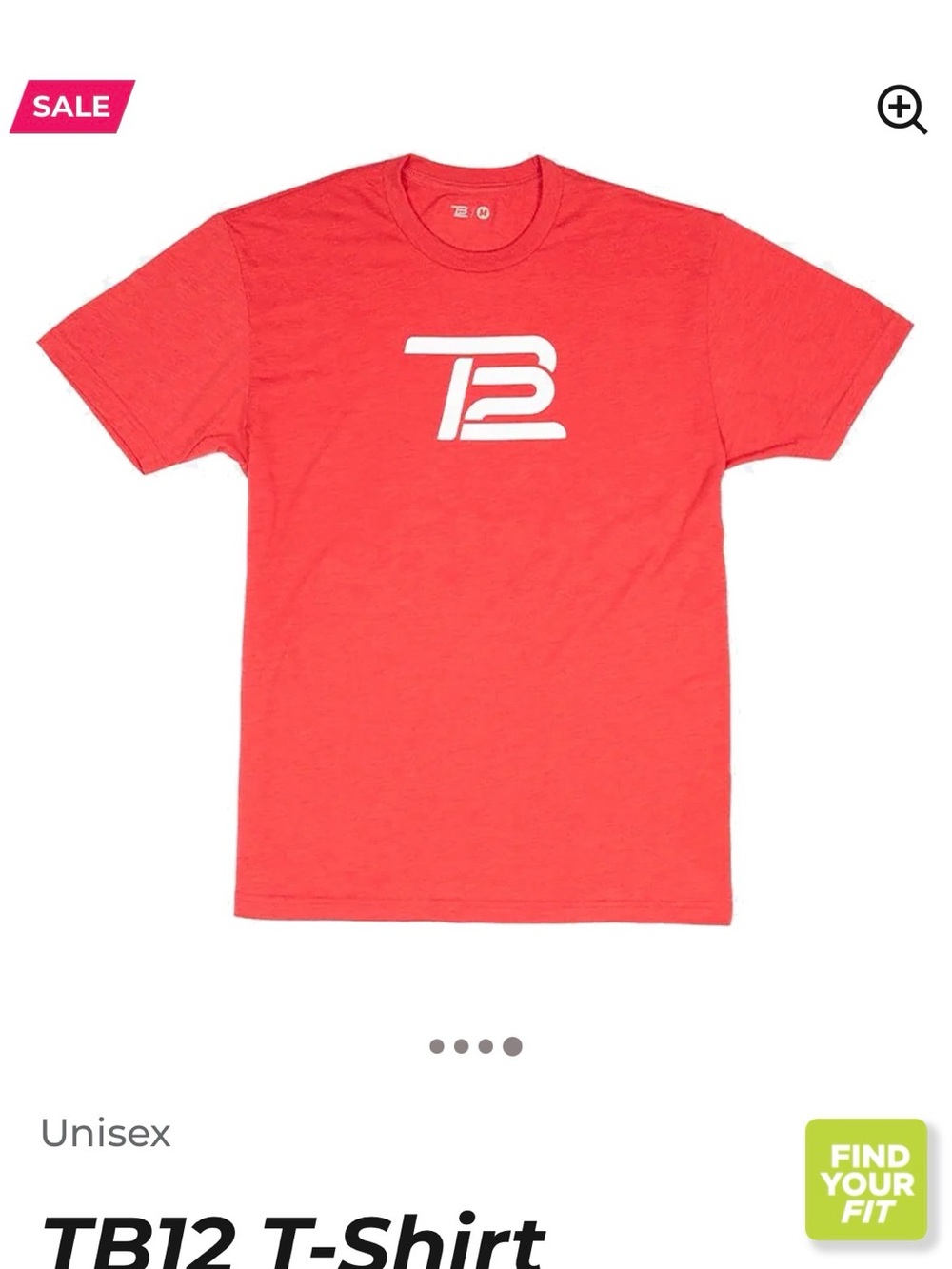 Short-Sleeve Logo Tee in Red